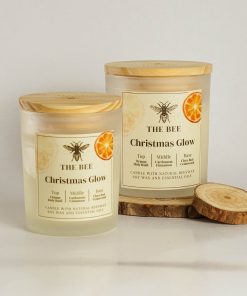 Nến Christmas Glow – Nắp Gỗ